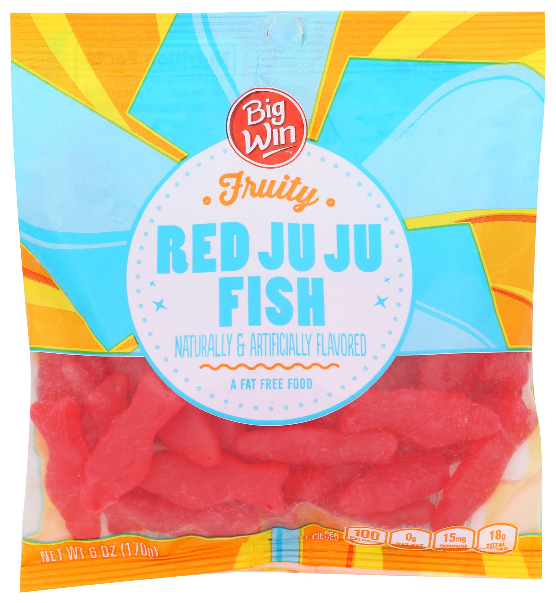 slide 1 of 1, Big Win Ju Ju Fish, 6 oz