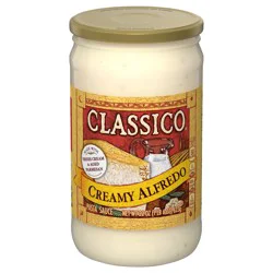 Classico Creamy Alfredo Pasta Sauce, 22 oz Jar
