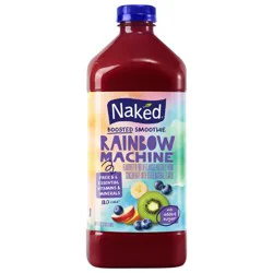 Naked No Sugar Added, Non GMO Rainbow Machine Fruit Juice, , Bottle - 64 fl oz
