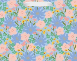 Paper Riot Blue Floral Cub Vogue Bag