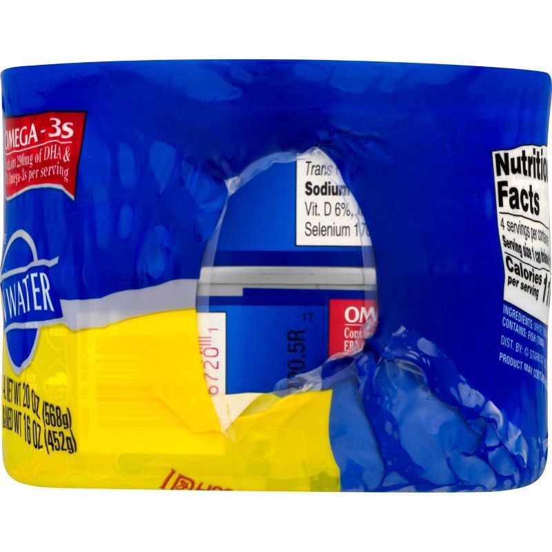 slide 2 of 4, StarKist 4 Pack Solid White Albacore Tuna in Water 4-5 oz Cans, 4 ct