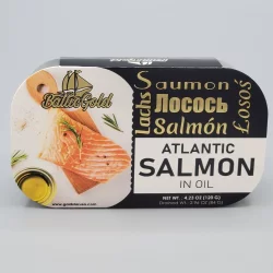 Baltic Gold Salmon in Oil