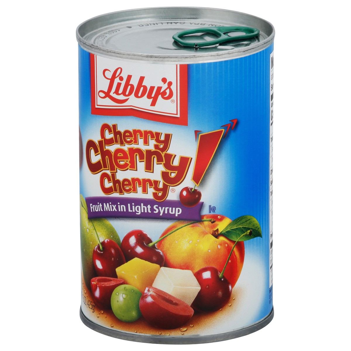 slide 8 of 9, Libby's Cherry Cherry Cherry! Fruit Mix in Light Syrup 15 oz, 15 oz