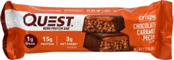 Quest Protein Bar, Hero, Chocolate Caramel Pecan Flavor, Crispy