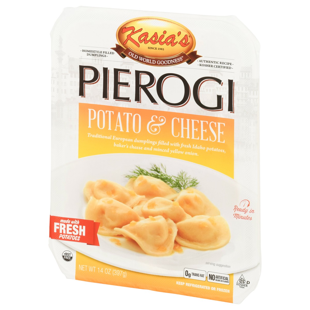 slide 4 of 14, Kasia's Pierogi 14 oz, 14 oz