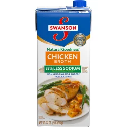 Swanson Natural Goodness Chicken Broth 100% Natural Low Sodium