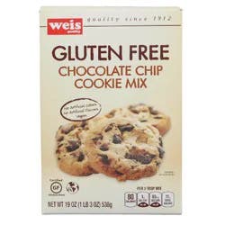 Weis Quality Gluten Free Chocolate Chip Cookie Mix - 19 oz