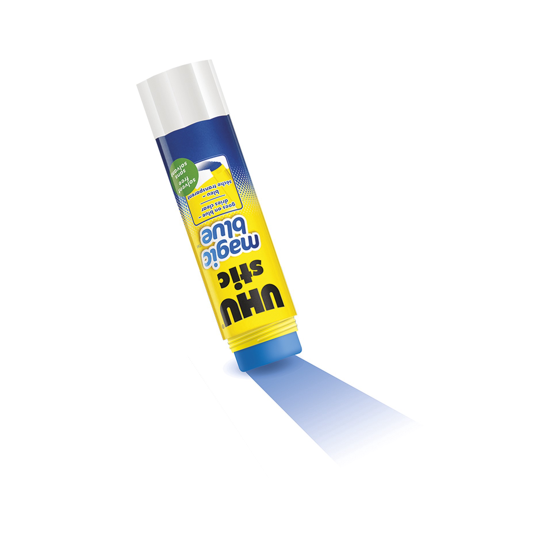 slide 2 of 3, Uhu Magic Blue Stic, 0.74 oz