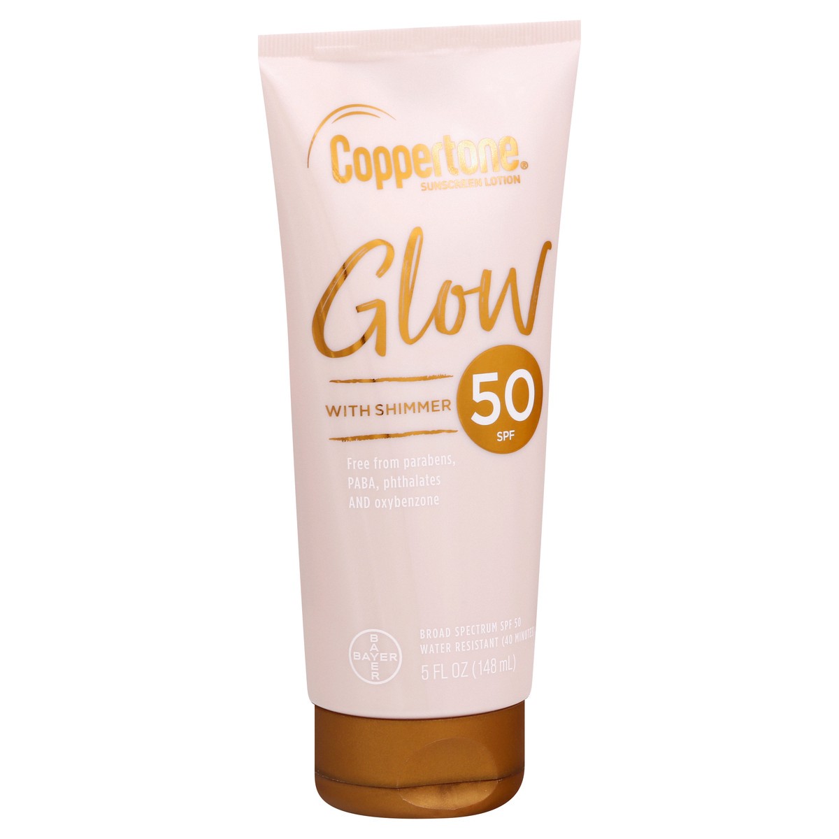 slide 7 of 7, Coppertone Nbspglow Sunscreen with Shimmer - SPF 50, 5 fl oz