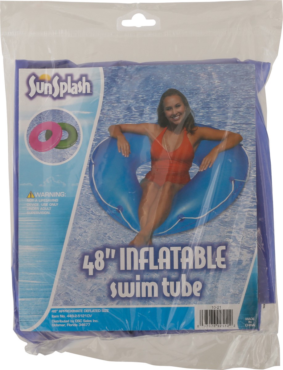 slide 4 of 12, NON BRAND Suntraders 48" Jumbo Tube With Rope, 48 in