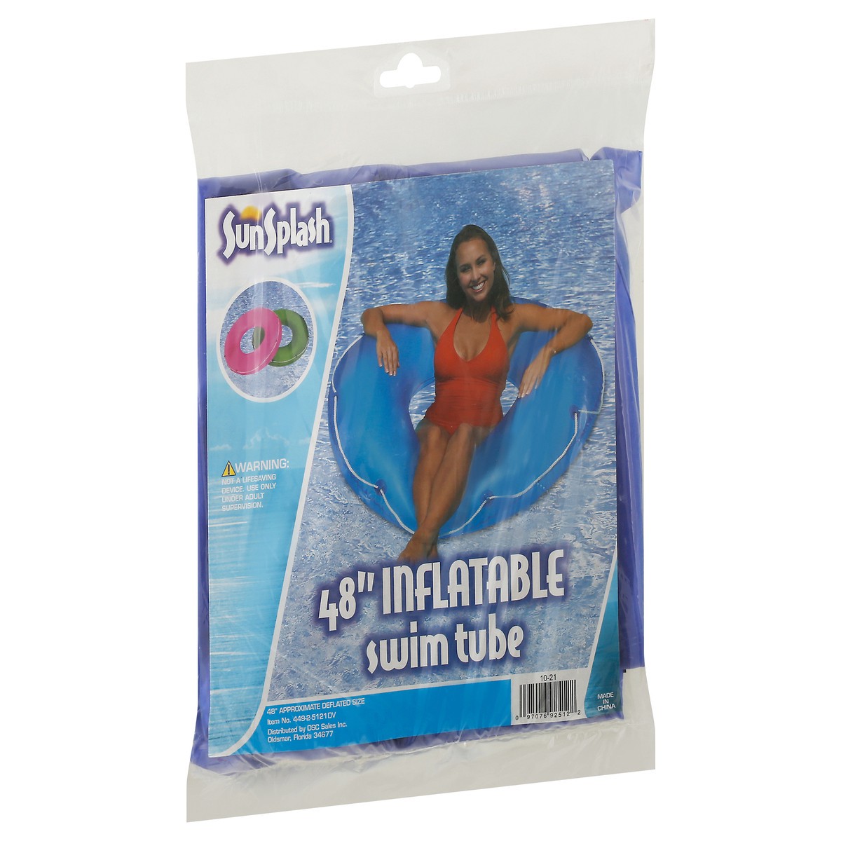 slide 7 of 12, NON BRAND Suntraders 48" Jumbo Tube With Rope, 48 in