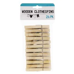 Evriholder Products Wooden Clothespins