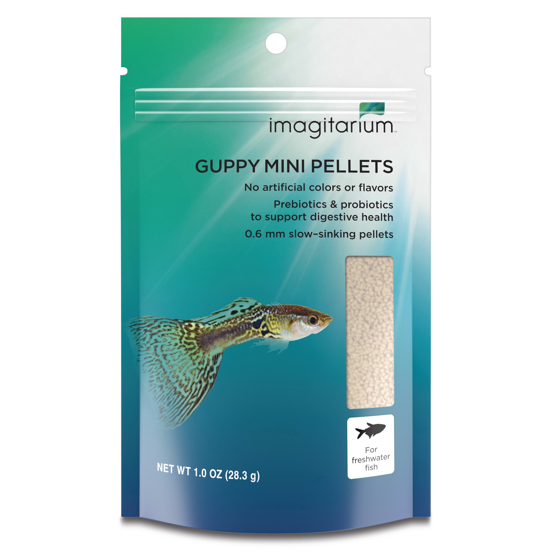 slide 1 of 1, Imagitarium Guppy Pellet, 1 oz., 1 ct