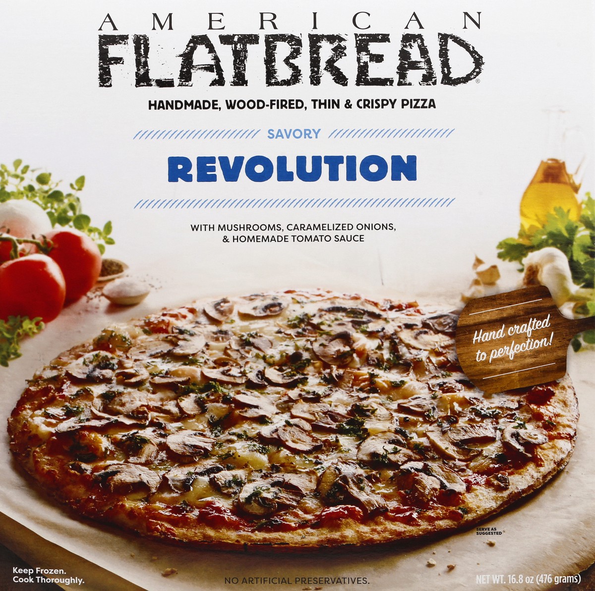 slide 1 of 13, American Flatbread Flatbread Revolution With Homemade Tomato Sauce, 16.8 oz