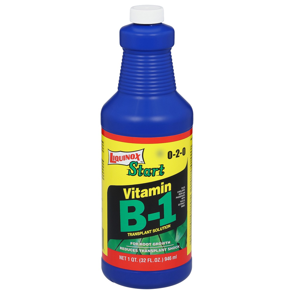 slide 9 of 12, Liquinox Vitamin B-1 Transplant Solution for Root Growth 1 qt, 1 ct