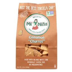Mi Niña Mi Nina Cinnamon Churro Tortilla Chips, 12 oz