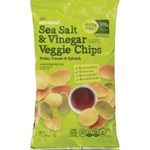 slide 1 of 1, Gold Emblem abound Sea Salt & Vinegar Veggie Chips, 7 Oz, 7 oz