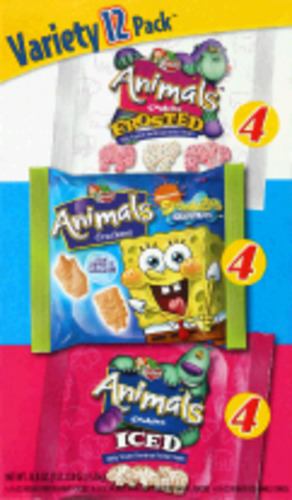 slide 1 of 6, Kellogg's Keebler Animals Cookies & Crackers Variety Pack, 12 ct