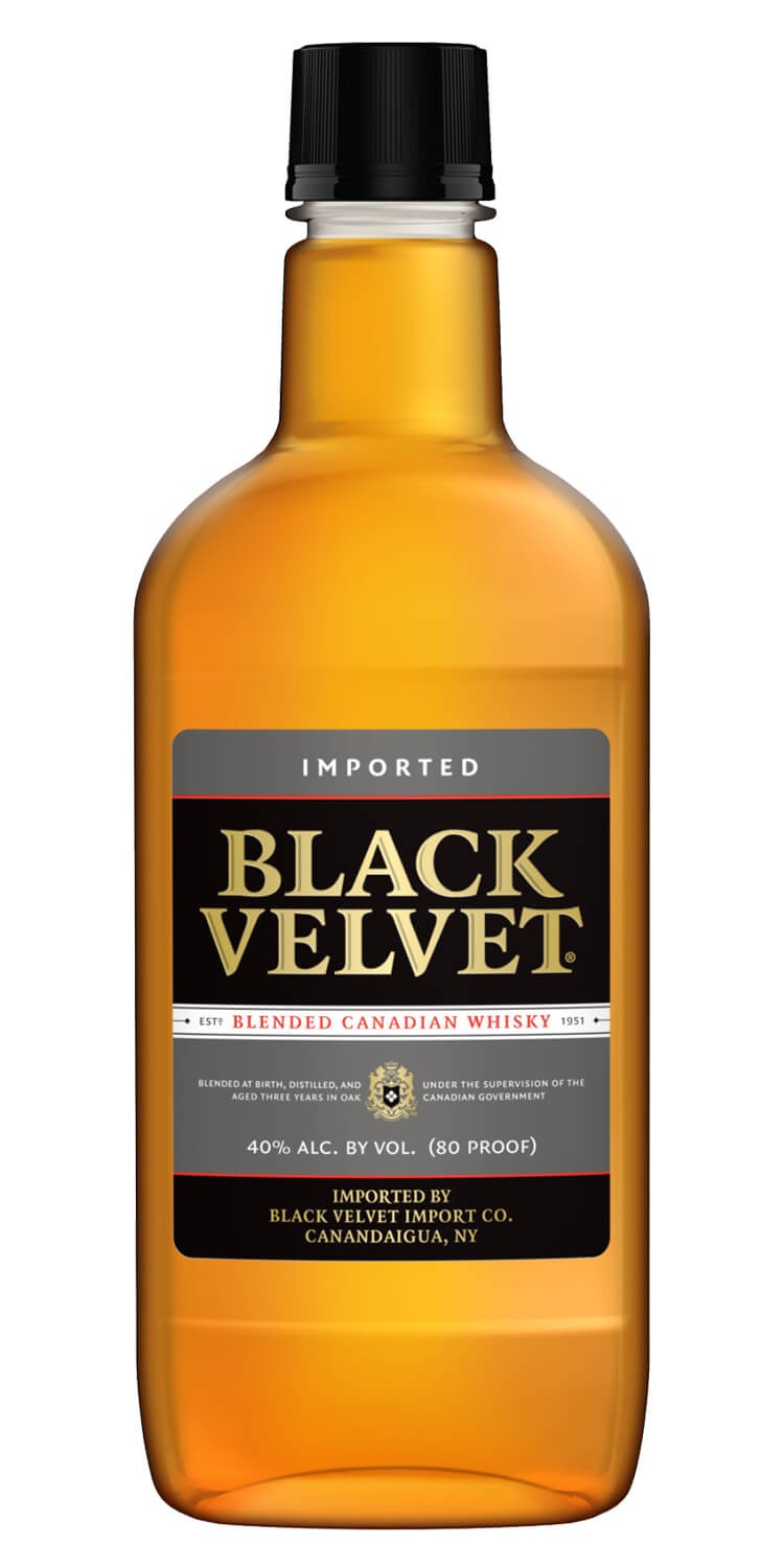 slide 1 of 1, Black Velvet Canadian Whisky, 750 ml