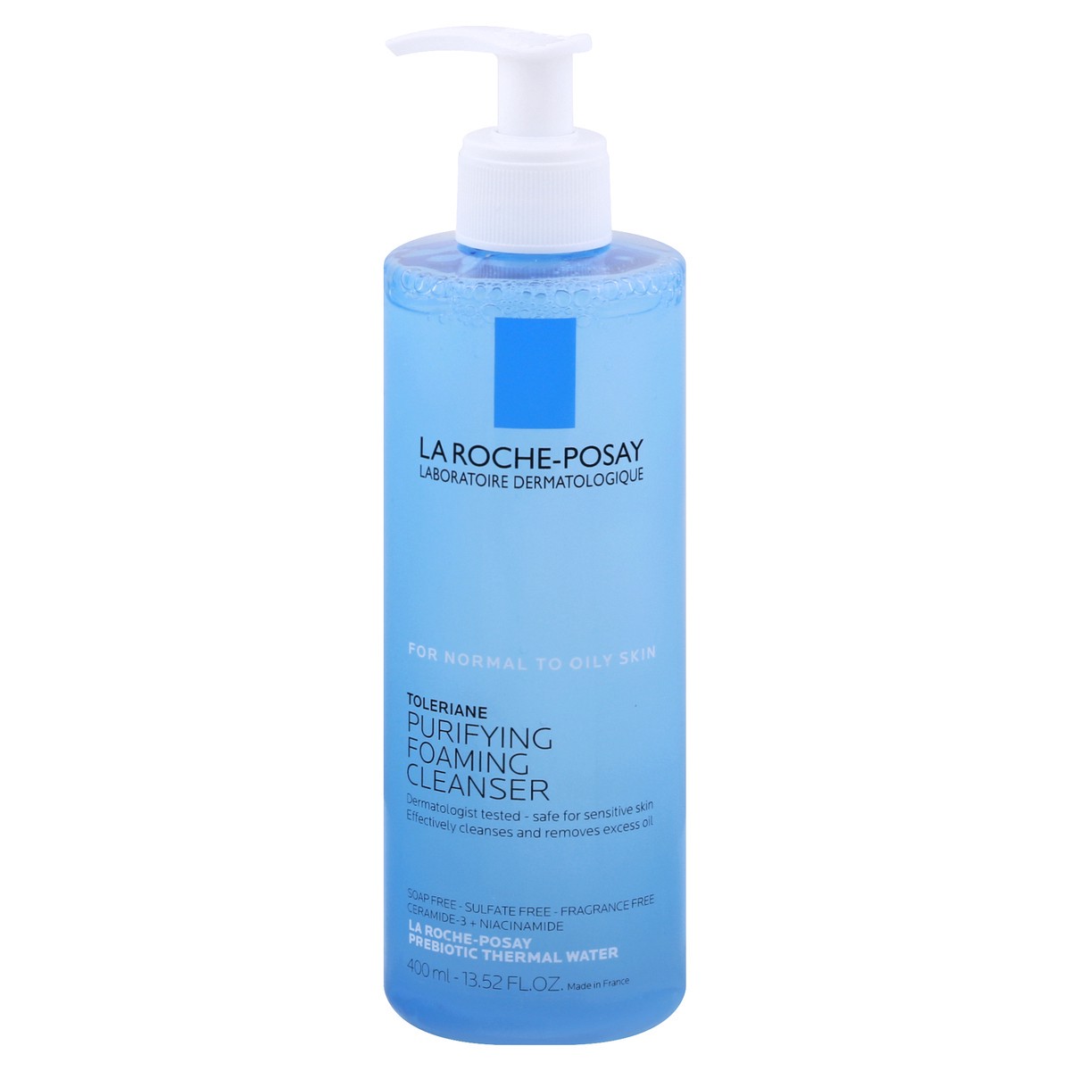 slide 7 of 8, La Roche-Posay Toleriane Purifying Facial Cleanser with Niacinamide for Oily Skin - 13.52 fl oz, 13.52 fl oz