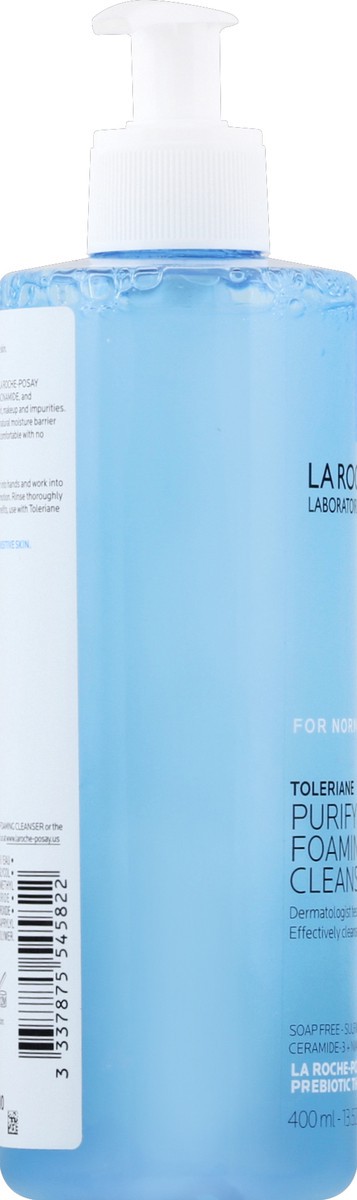 slide 5 of 8, La Roche-Posay Toleriane Purifying Facial Cleanser with Niacinamide for Oily Skin - 13.52 fl oz, 13.52 fl oz