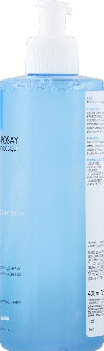 slide 6 of 8, La Roche-Posay Toleriane Purifying Facial Cleanser with Niacinamide for Oily Skin - 13.52 fl oz, 13.52 fl oz