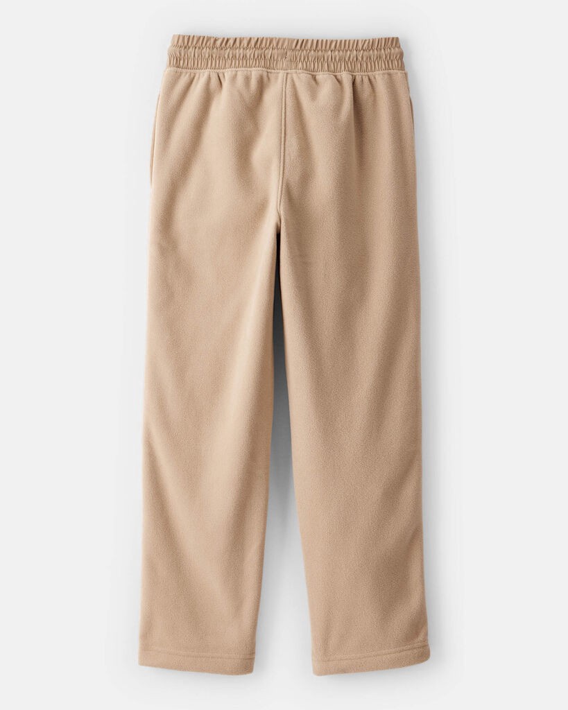 slide 2 of 3, Carter's Carters Boys Fleece Drawstring Pants - Tan Beige 12, 1 ct