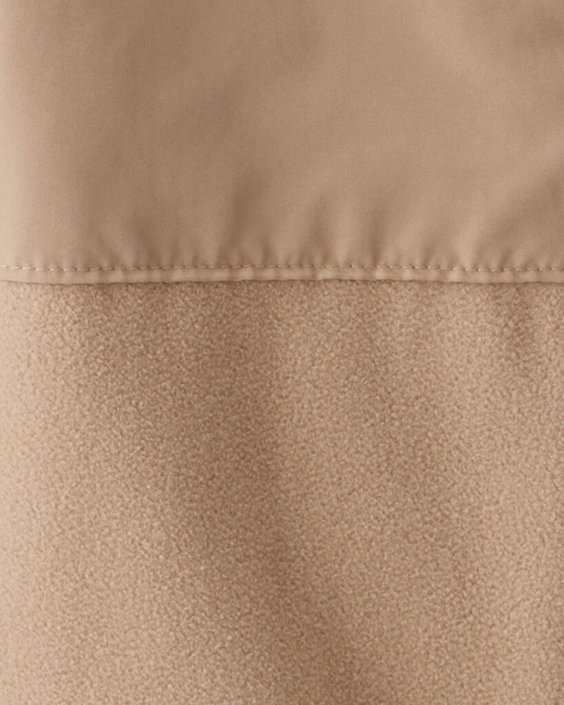 slide 3 of 3, Carter's Carters Boys Fleece Drawstring Pants - Tan Beige 12, 1 ct