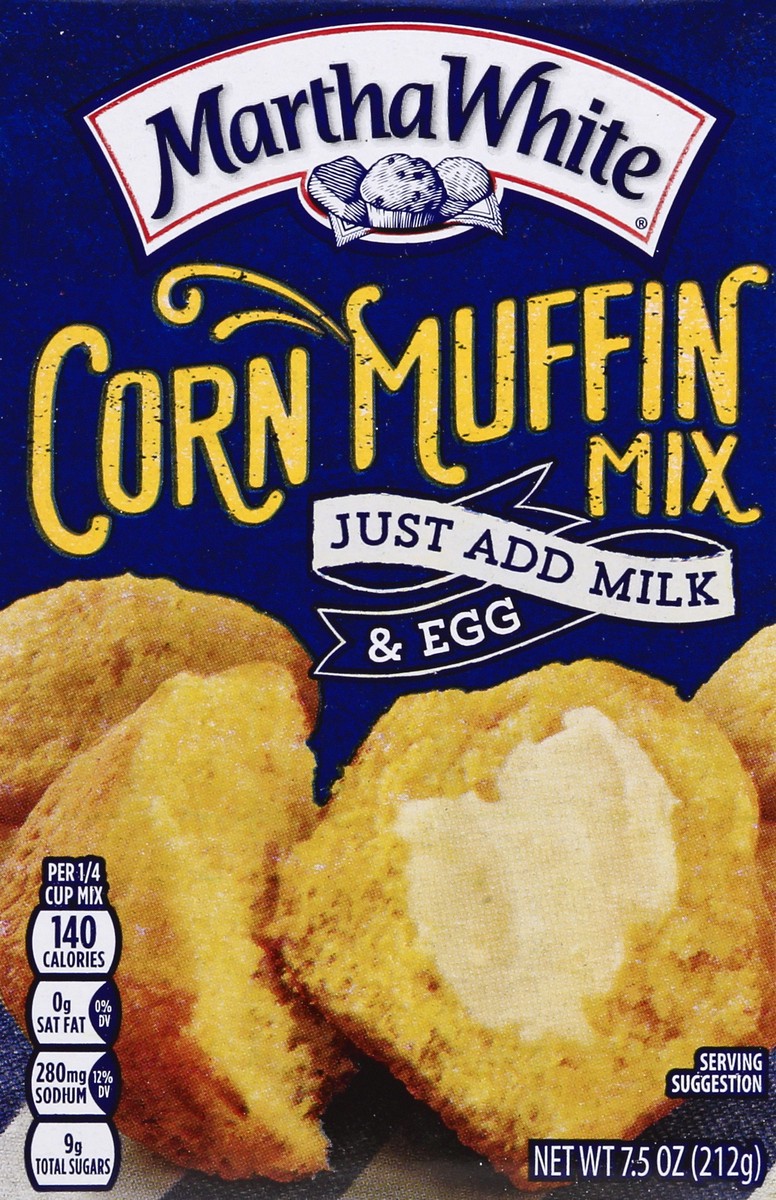 slide 1 of 11, Martha White Corn Muffin Mix, 7.5 oz