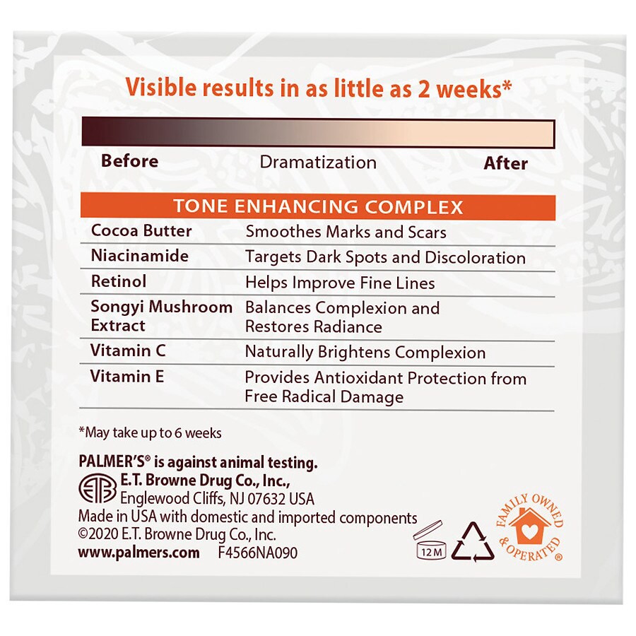 slide 5 of 5, Palmer's Cocoa Butter Formula Eventone Fade Cream, 2.7 oz., 2.7 oz