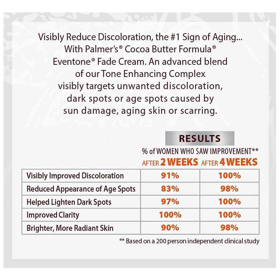 slide 4 of 5, Palmer's Cocoa Butter Formula Eventone Fade Cream, 2.7 oz., 2.7 oz