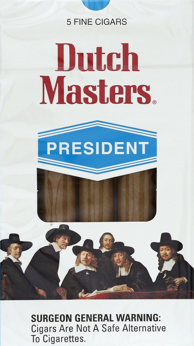 slide 2 of 4, Dutch Masters Presidente Cigars, 5 ct