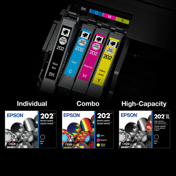 slide 2 of 5, Epson T202Xl120-S High-Yield Black Ink Cartridge, 1 ct