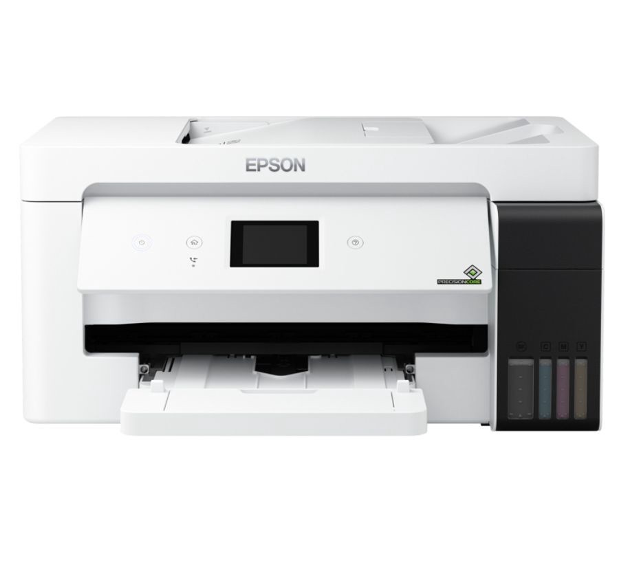 slide 3 of 6, Epson Ecotank Et-15000 All-In-One Supertank Printer - Multifunction Printer - Color - Ink-Jet - 8.5 In X 14 In (Original) - Up To 11.5 Ppm (Copying) - Up To 17 Ppm (Printing) - 270 Sheets - Usb 2.0, Lan, Wi-Fi, 270 ct