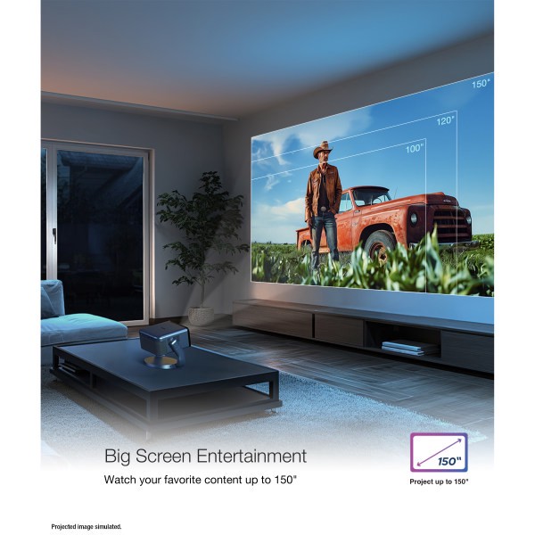 slide 2 of 7, EPSON EF-22 Projector, 1 ct