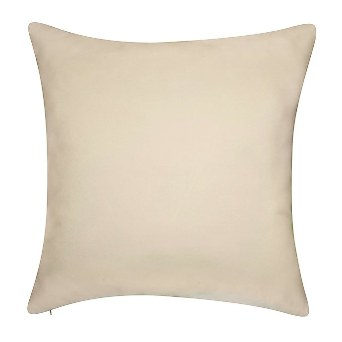 slide 2 of 3, Destination Summer Embroidered Swirl Square Indoor/Outdoor Throw Pillow - Natural, 1 ct