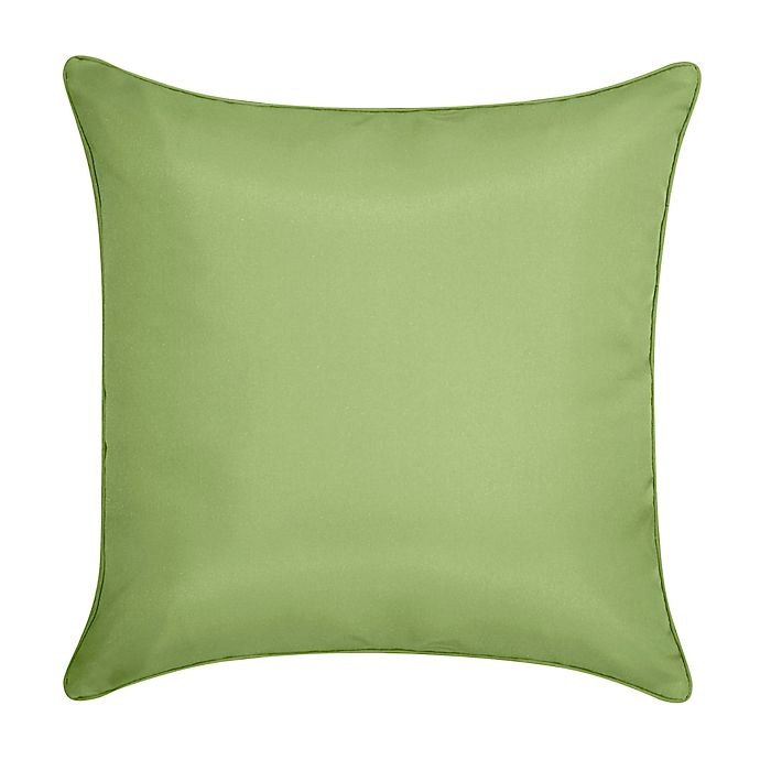 slide 2 of 4, Destination Summer Nature Leaf Square Indoor/Outdoor Throw Pillow - Ivory, 1 ct