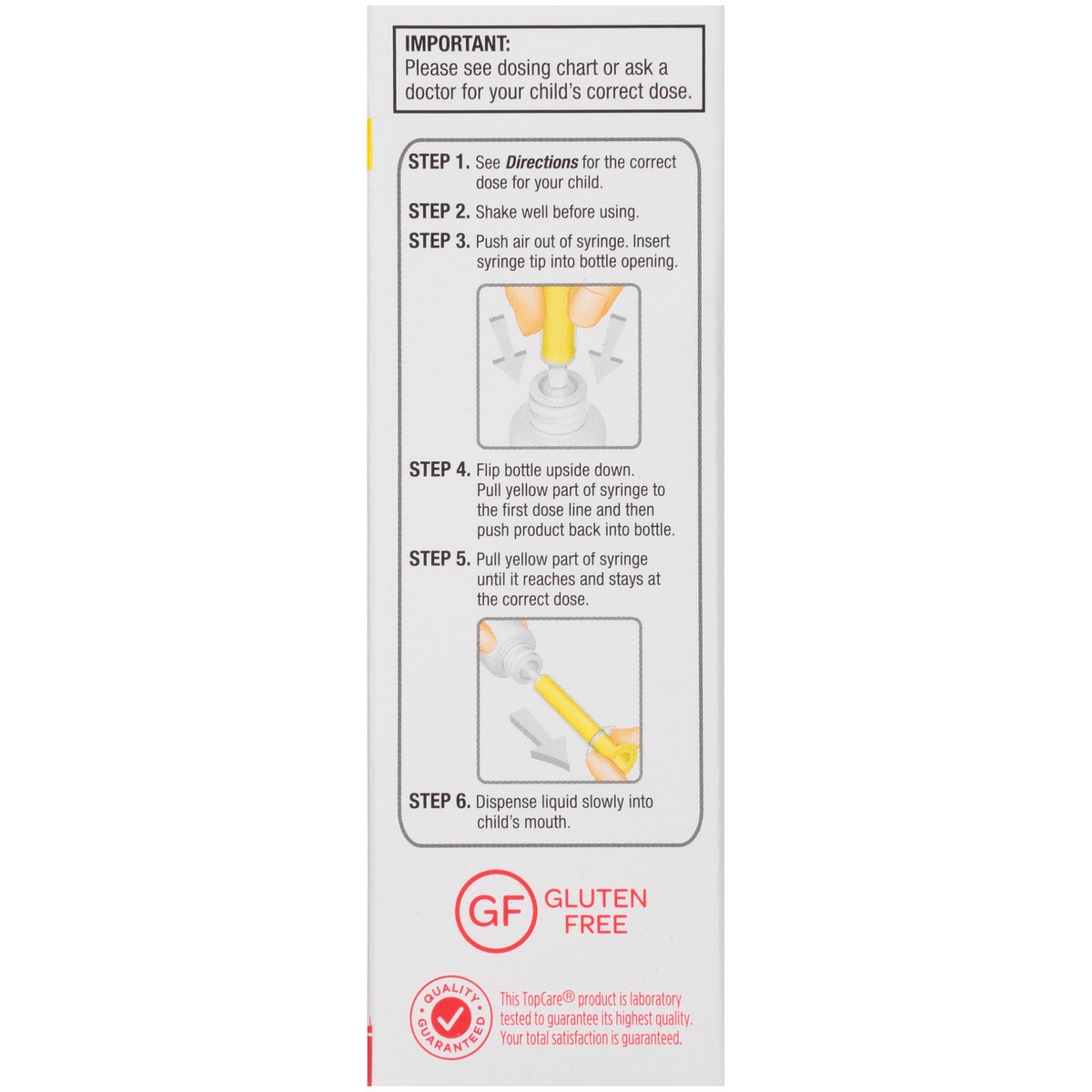 slide 3 of 13, Topcare Non Asp Infant Drops Cherry, 2 oz