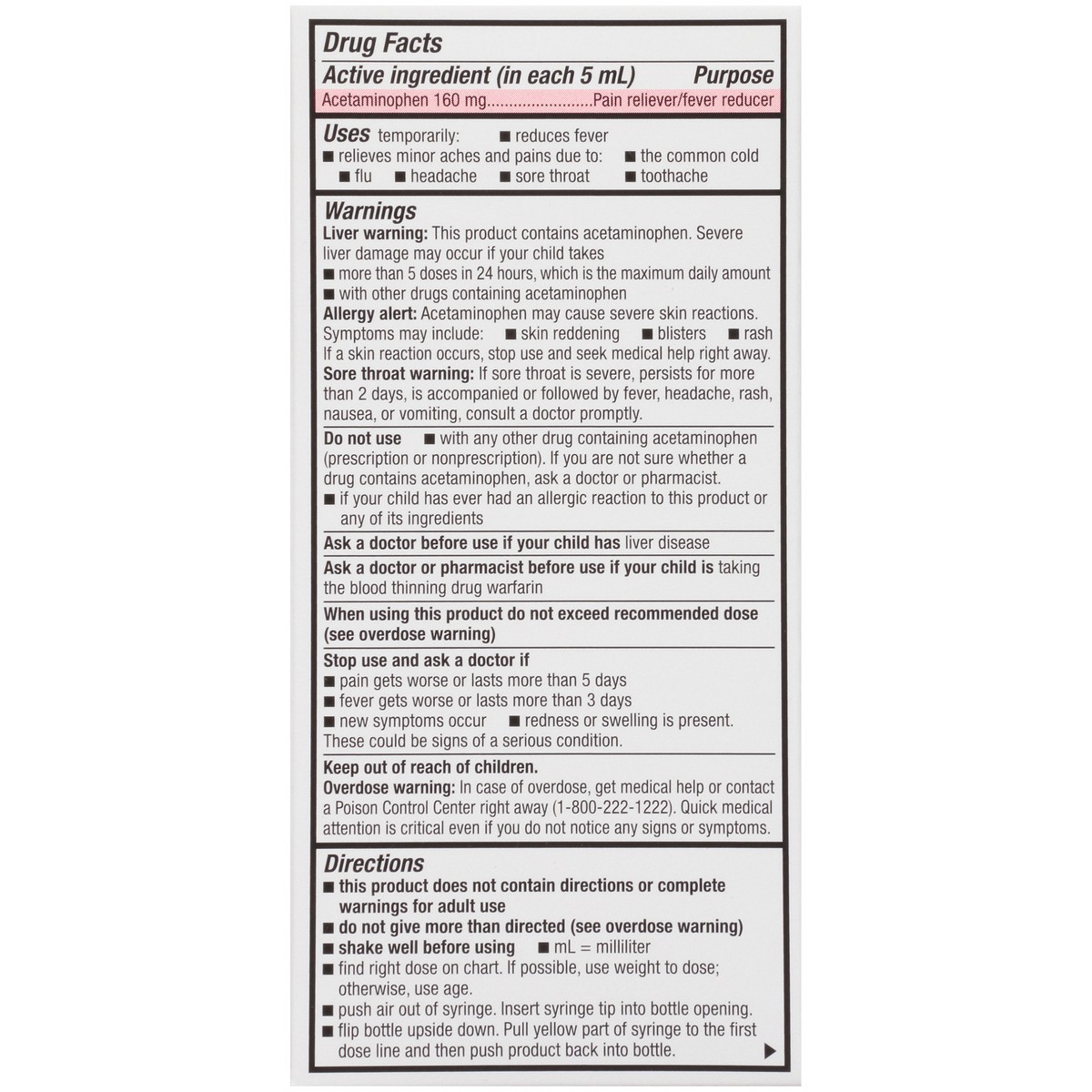 slide 10 of 13, Topcare Non Asp Infant Drops Cherry, 2 oz