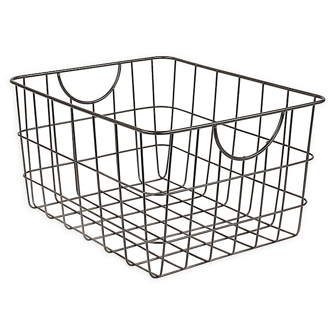 slide 1 of 2, Spectrum Utility Basket - Grey, 1 ct