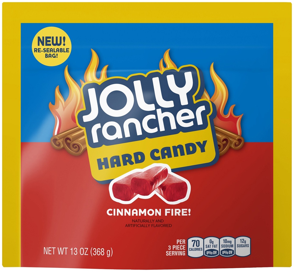 slide 1 of 3, Jolly Rancher Cinnamon Fire Hard Candies, 13 oz