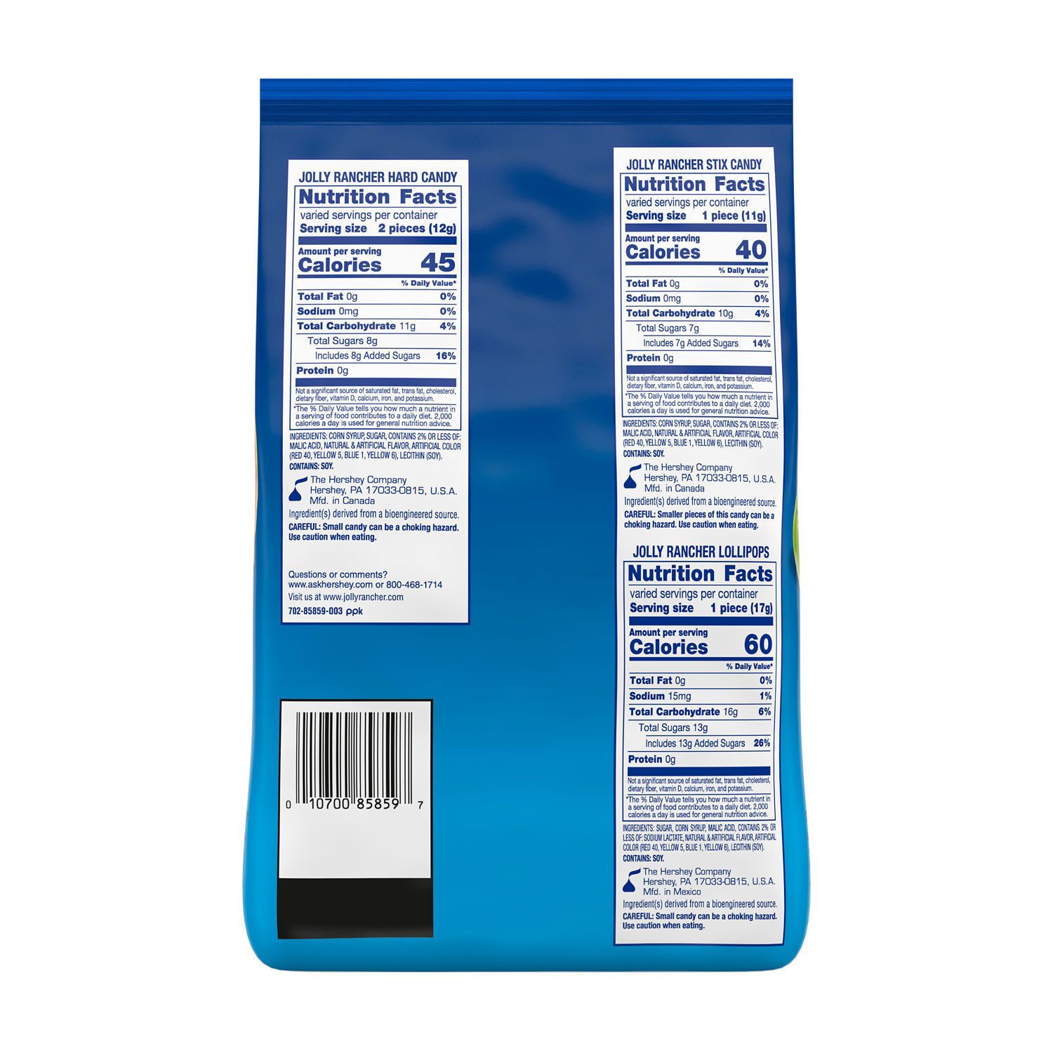 slide 6 of 8, Jolly Rancher Assorted Bag, 46 Oz, 421 oz