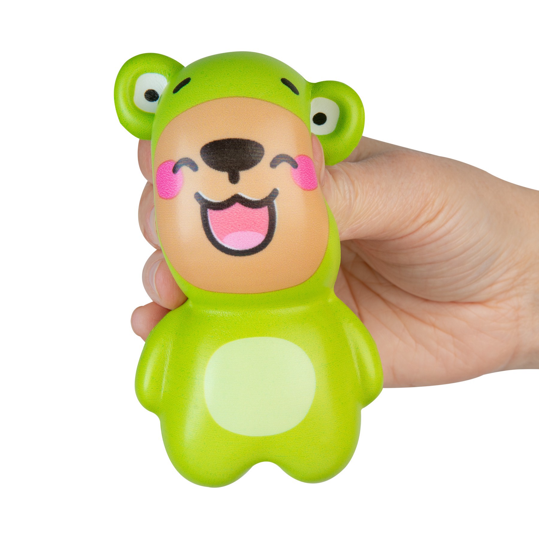 slide 5 of 5, Orb Factory Assorted Orb Very Beary Ultra Squishy Toy, 1pc., 3.75 in x 2 in
