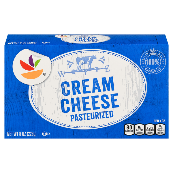slide 1 of 1, Giant Cream Cheese Brick, 8 oz