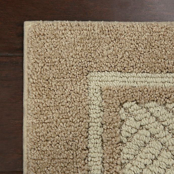 slide 4 of 10, Maples Walker Border 2'6 X 3'8 Tufted Accent Rug - Beige, 1 ct