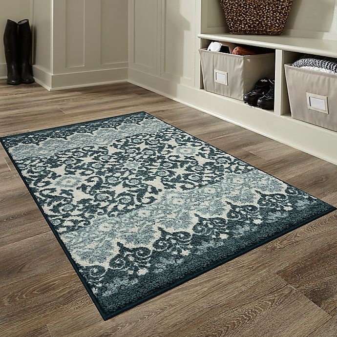 slide 8 of 9, Maples Super Loop 1'7 x 2'8 Tufted Accent Rug - Navy, 1 ct