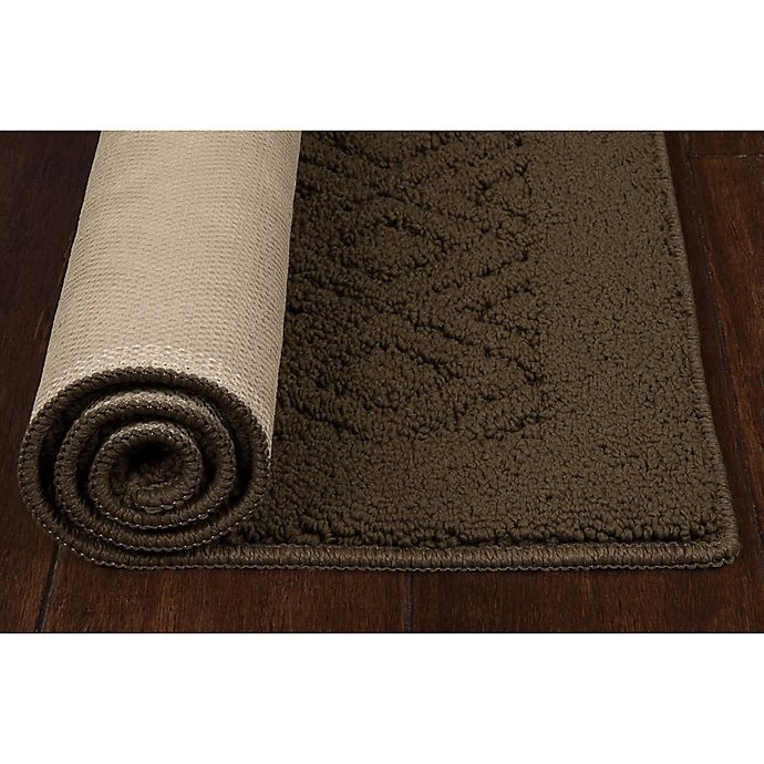 slide 3 of 7, Maples Rugs Diamond 1'6 x 2'5 Tufted Accent Rug - Brown, 1 ct