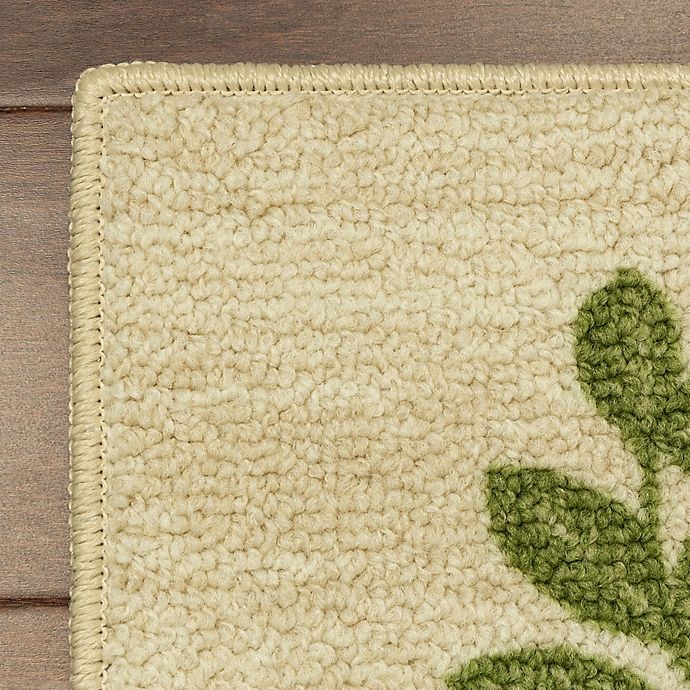 slide 2 of 6, Maples Spring Print Pots 20 x 34'' Accent Rug - Beige'', 1 ct