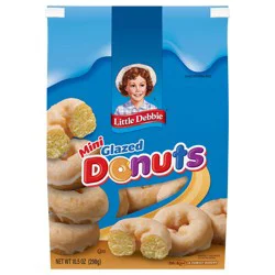 Little Debbie Snack Cakes, Little Debbie Family Pack Glazed Mini Donuts (bagged)