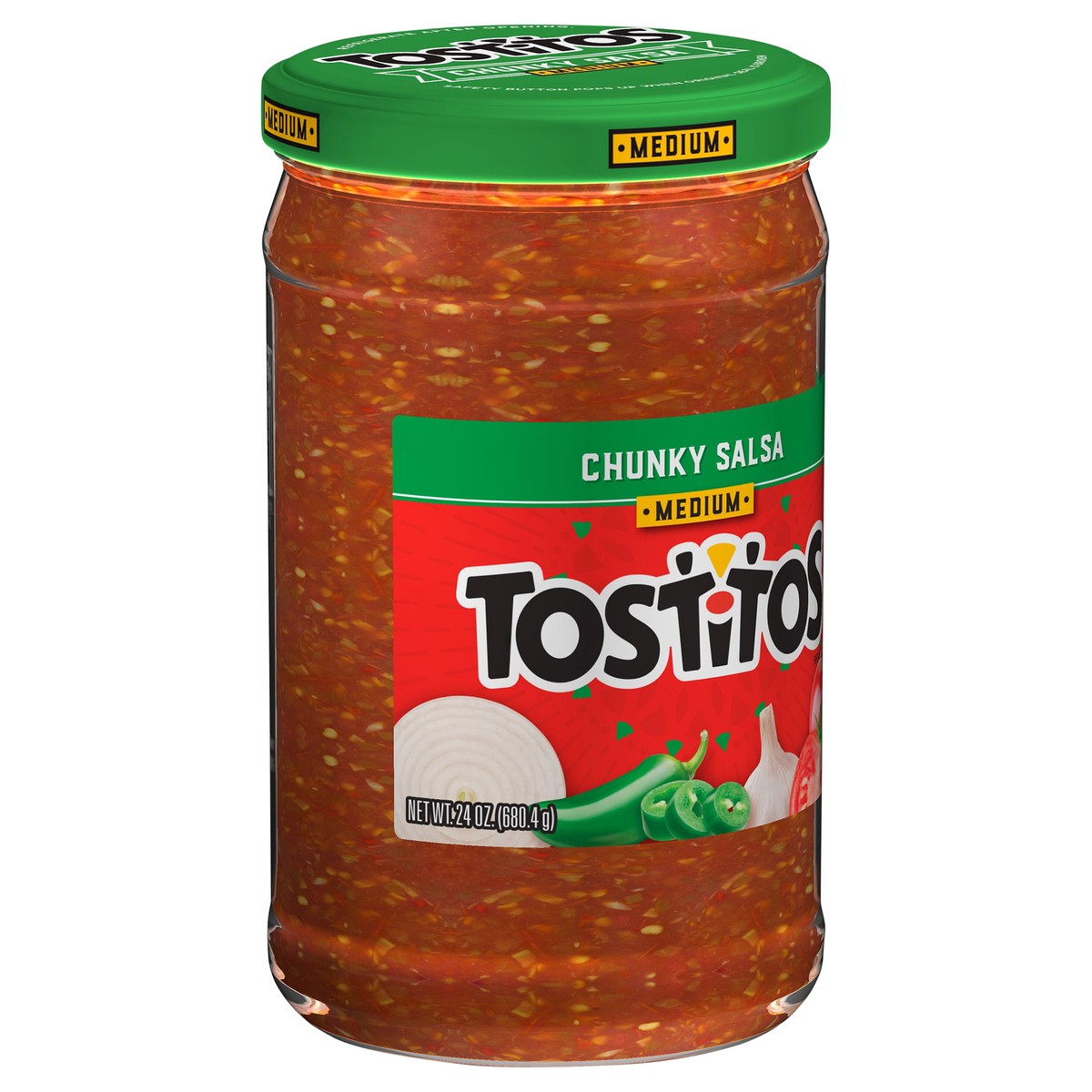 slide 6 of 14, Tostitos Medium Chunky Salsa - 24oz, 24 oz